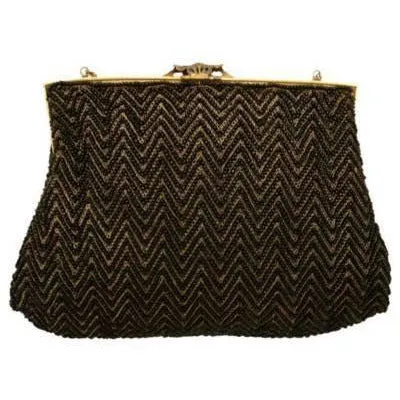 H. A. & E. Smith French Beaded Evening Bag 1920S