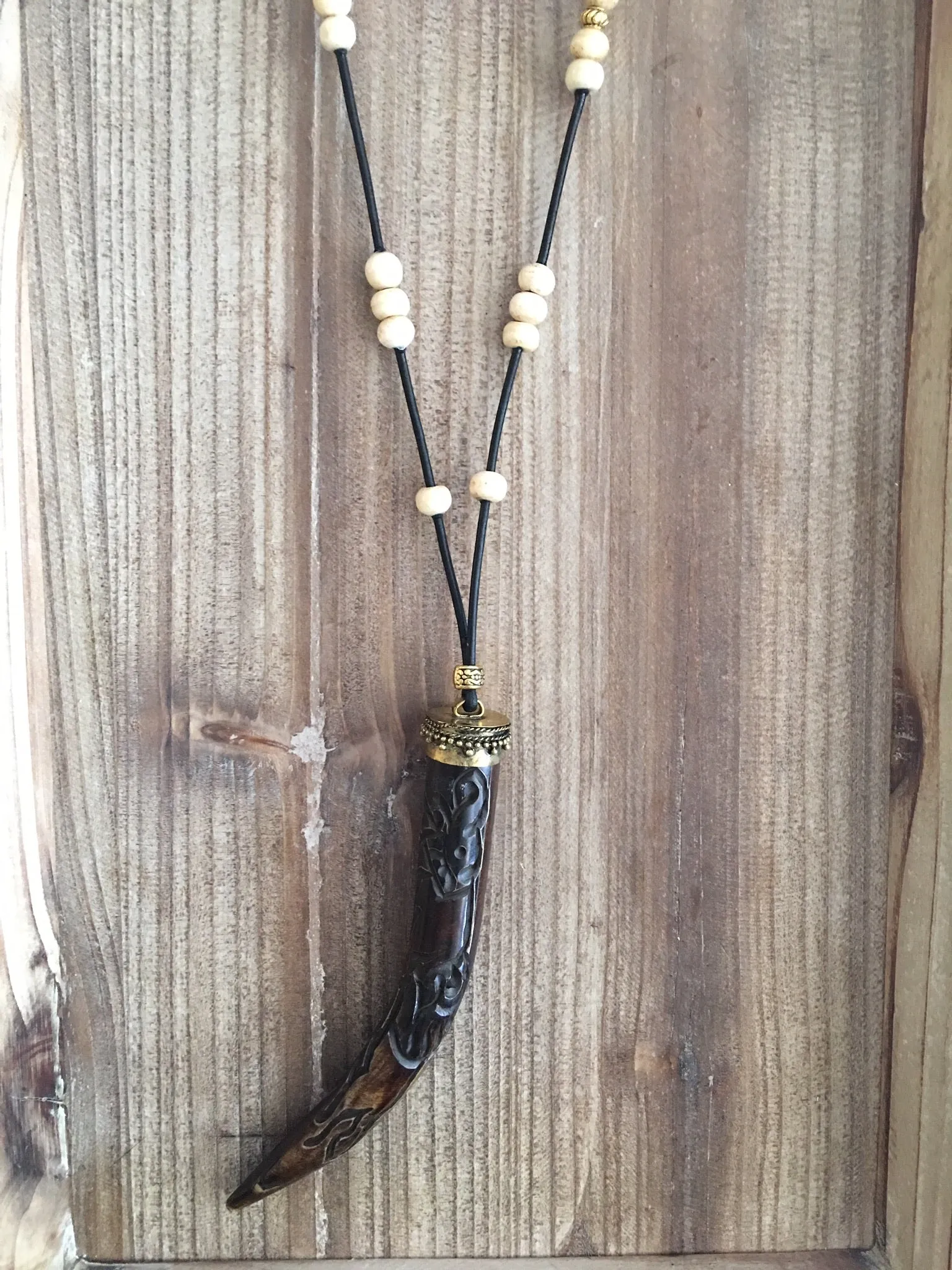 Hand Carved Tusk
