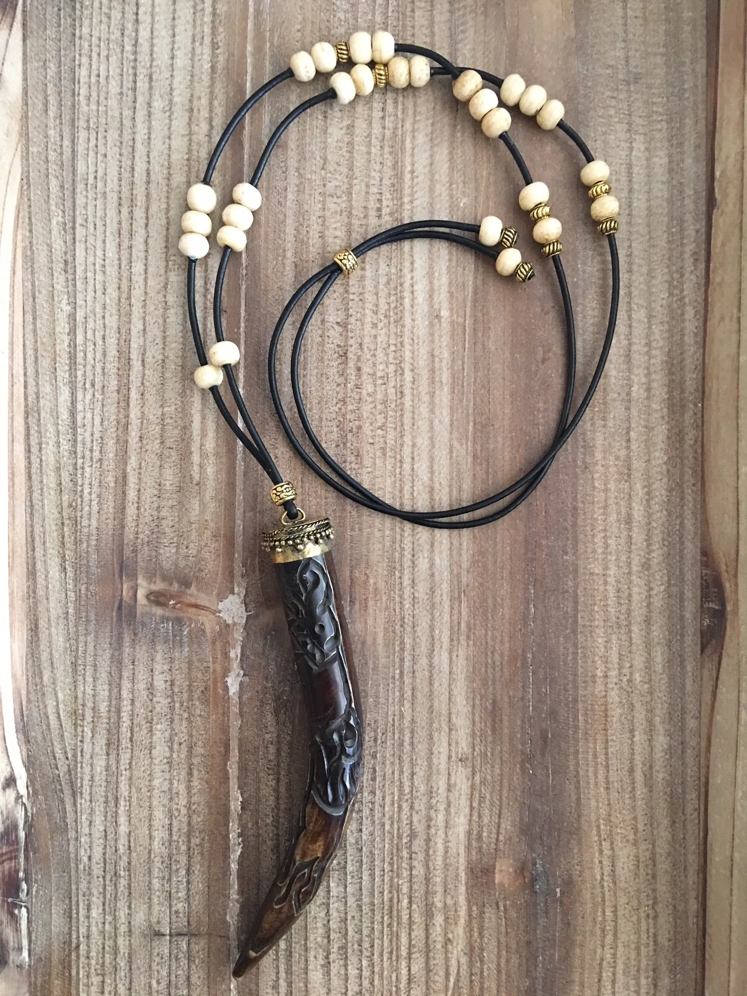 Hand Carved Tusk