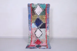 Handmade Moroccan Rug – Bohemian Style 2.7 x 7 ft