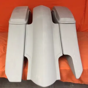Harley Davidson 6" Trendsetter Extended Saddlebag Fender Kit - Right Side Cut Out   Lids / 2014 - 2018