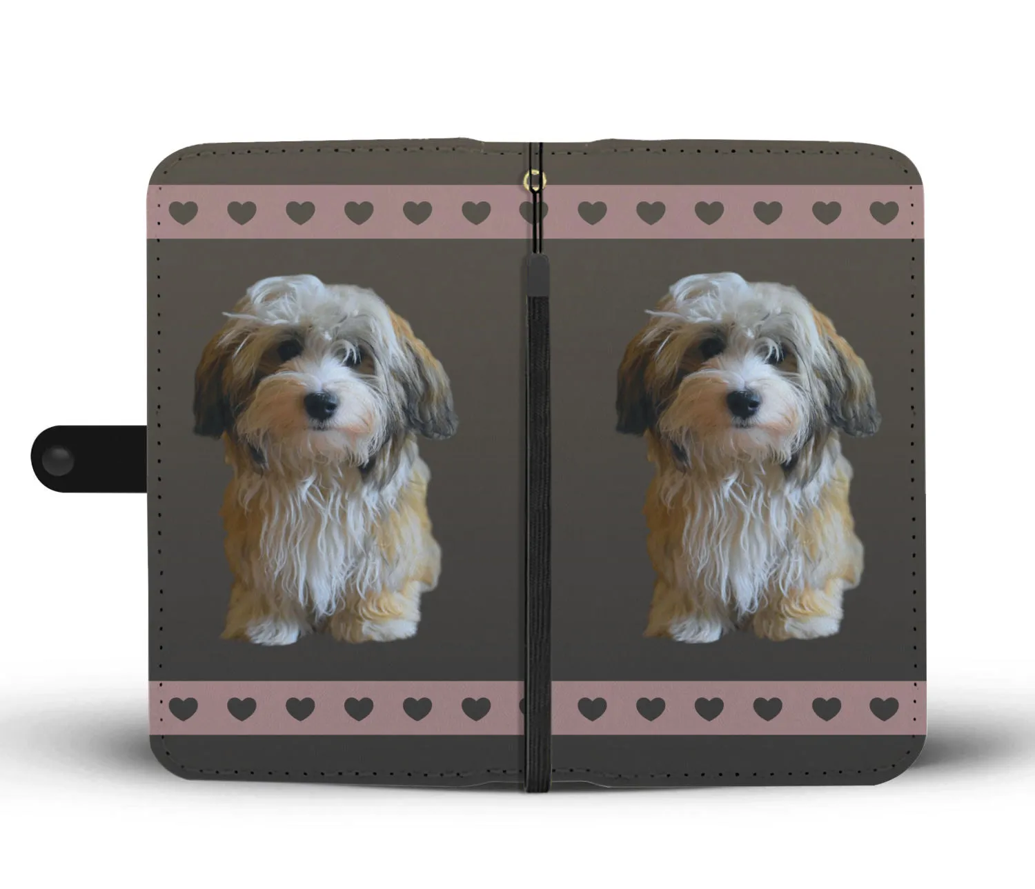 Havanese Puppy Phone Case Wallet