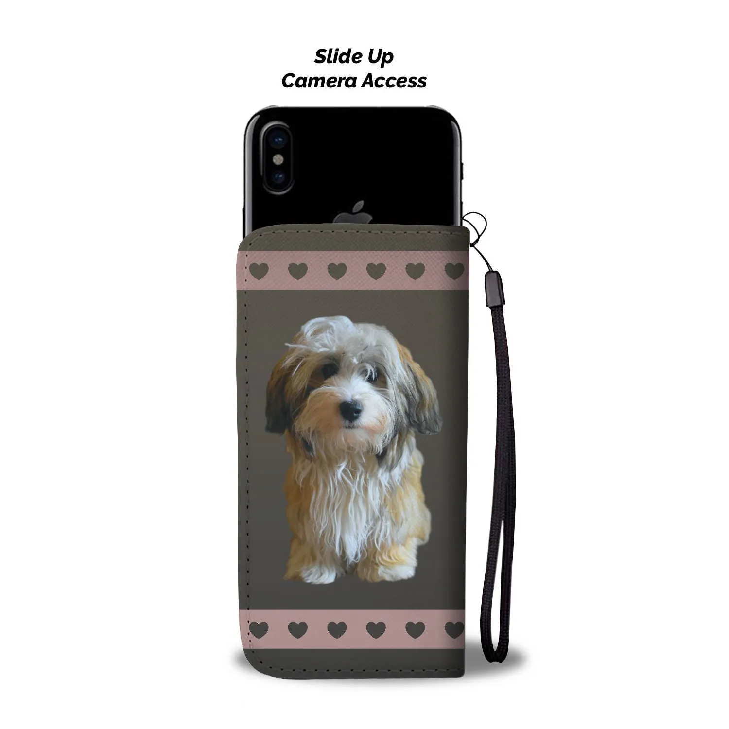 Havanese Puppy Phone Case Wallet