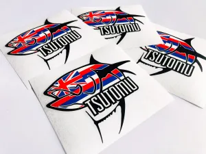 Hawaiian Ahi Logo 6" Sticker