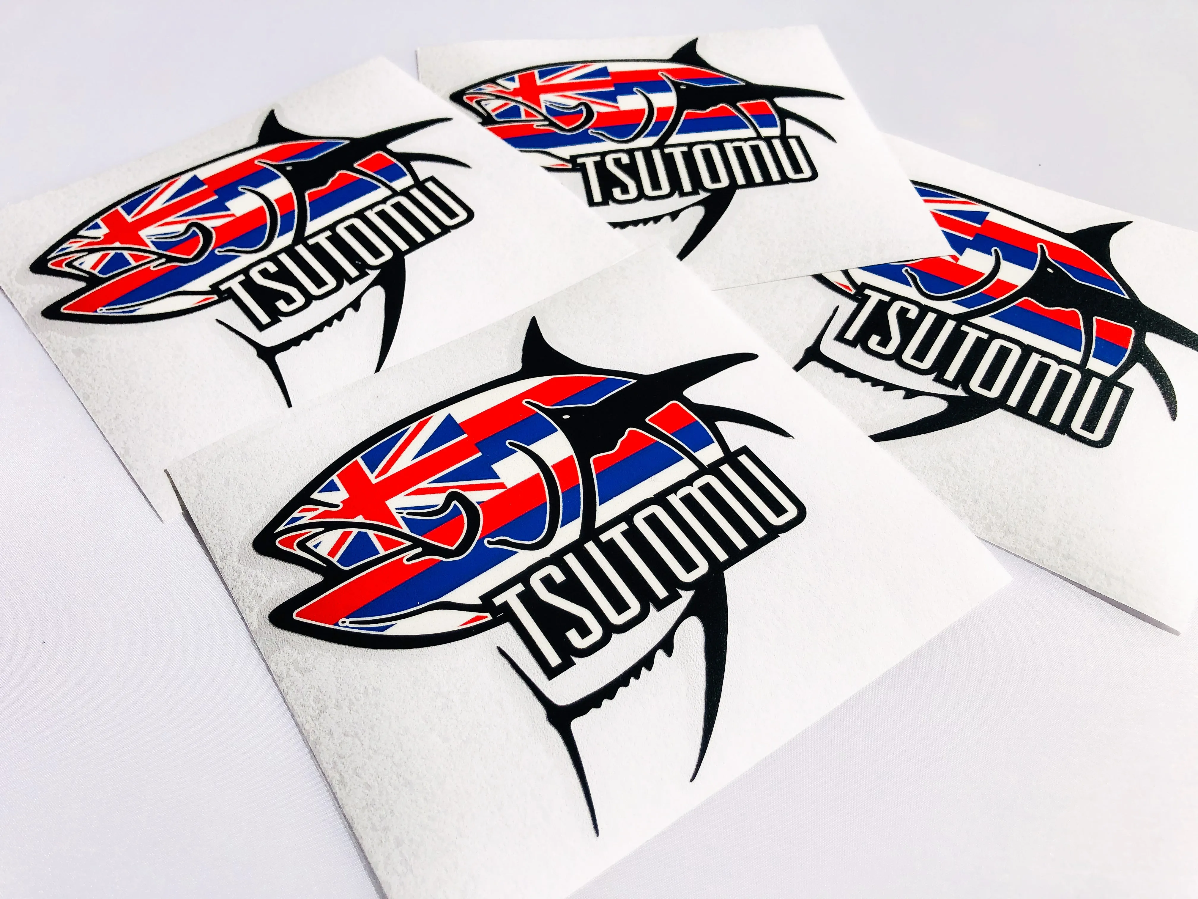 Hawaiian Ahi Logo 6" Sticker