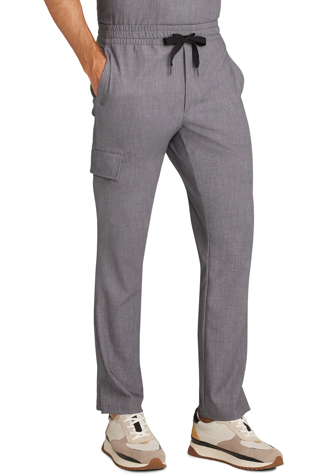 HH Quest HH154 Men's Zip Fly Drawstring Pants Heather Ash