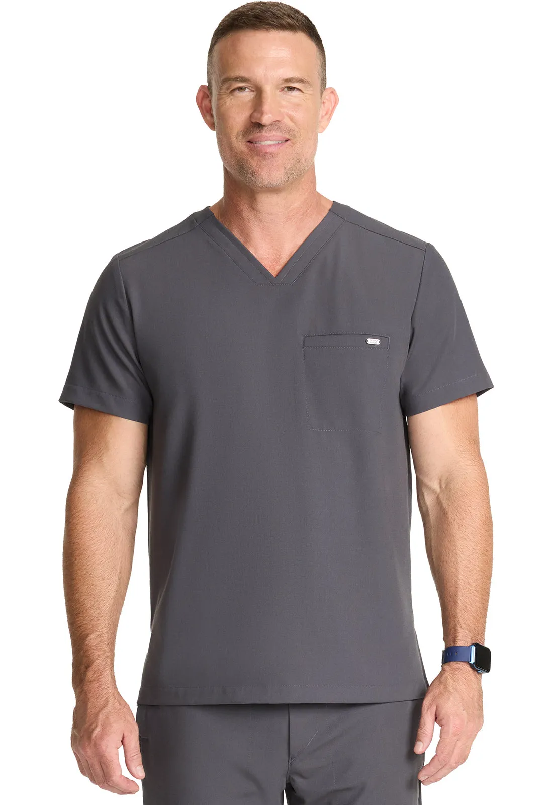 HH Quest HH758 Men's V-Neck Scrub Top