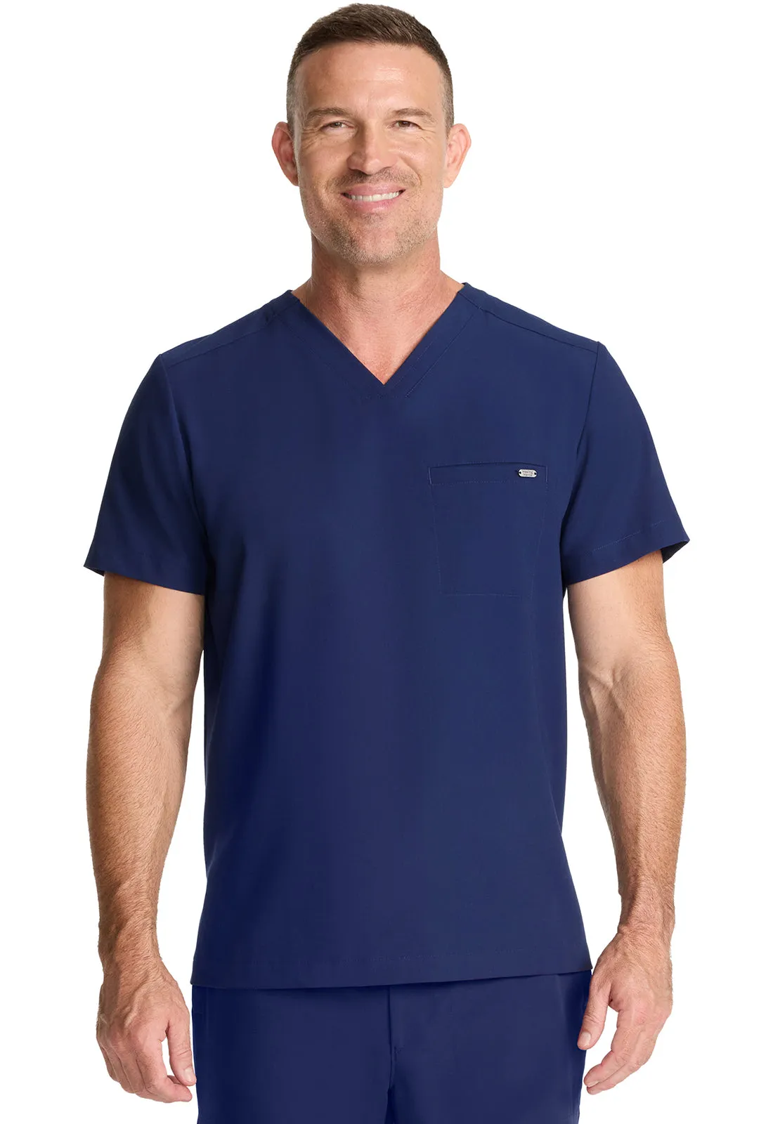 HH Quest HH758 Men's V-Neck Scrub Top