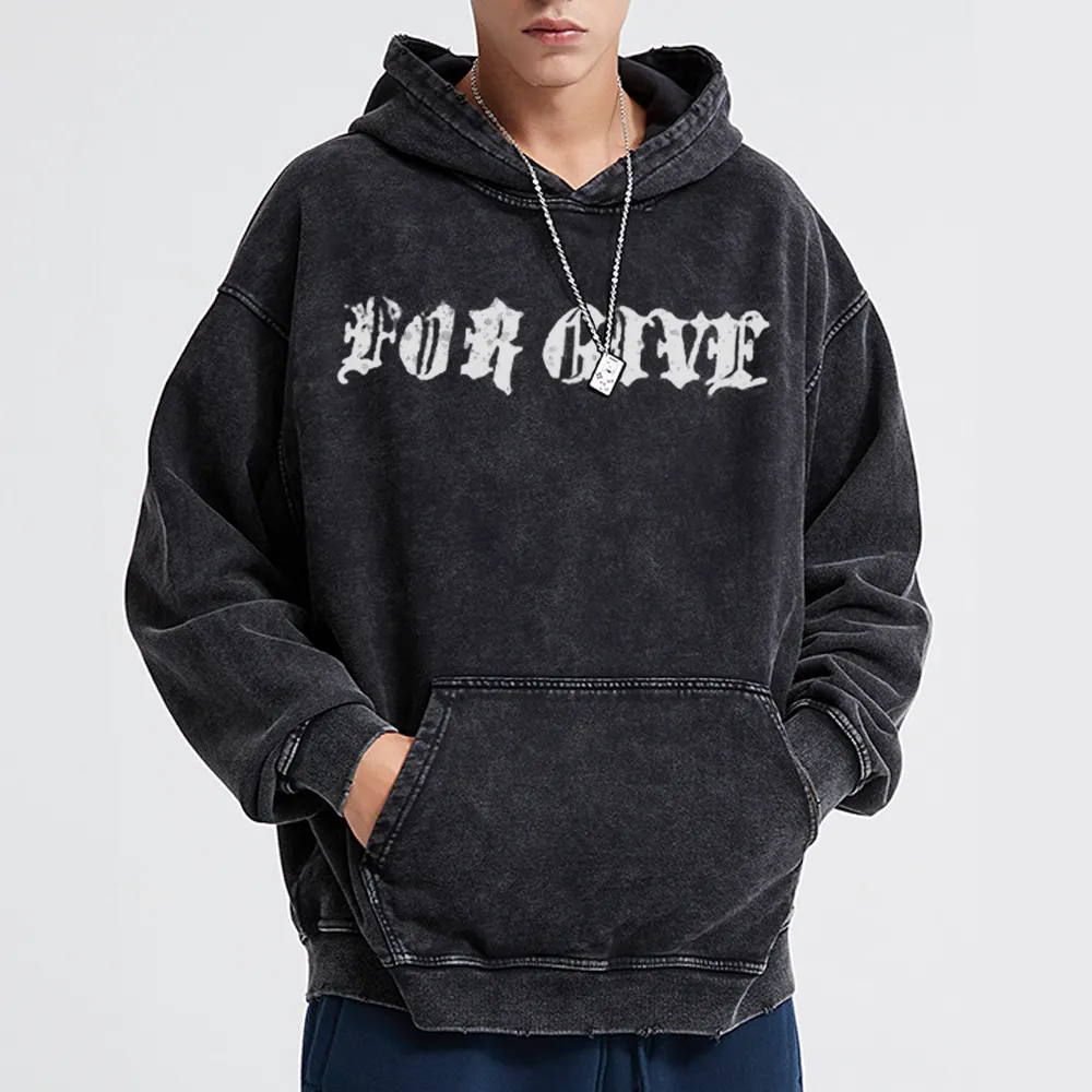 High Street Angel Rose Washed Hoodie