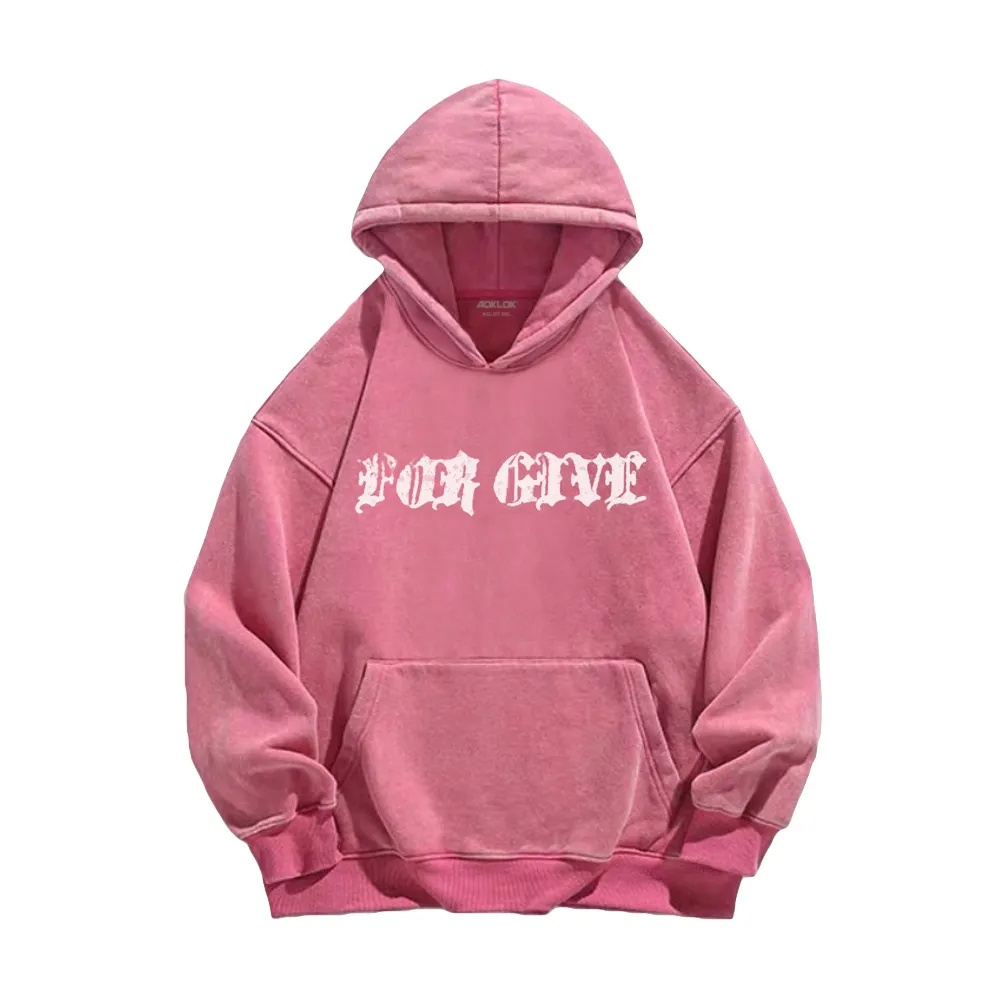 High Street Angel Rose Washed Hoodie