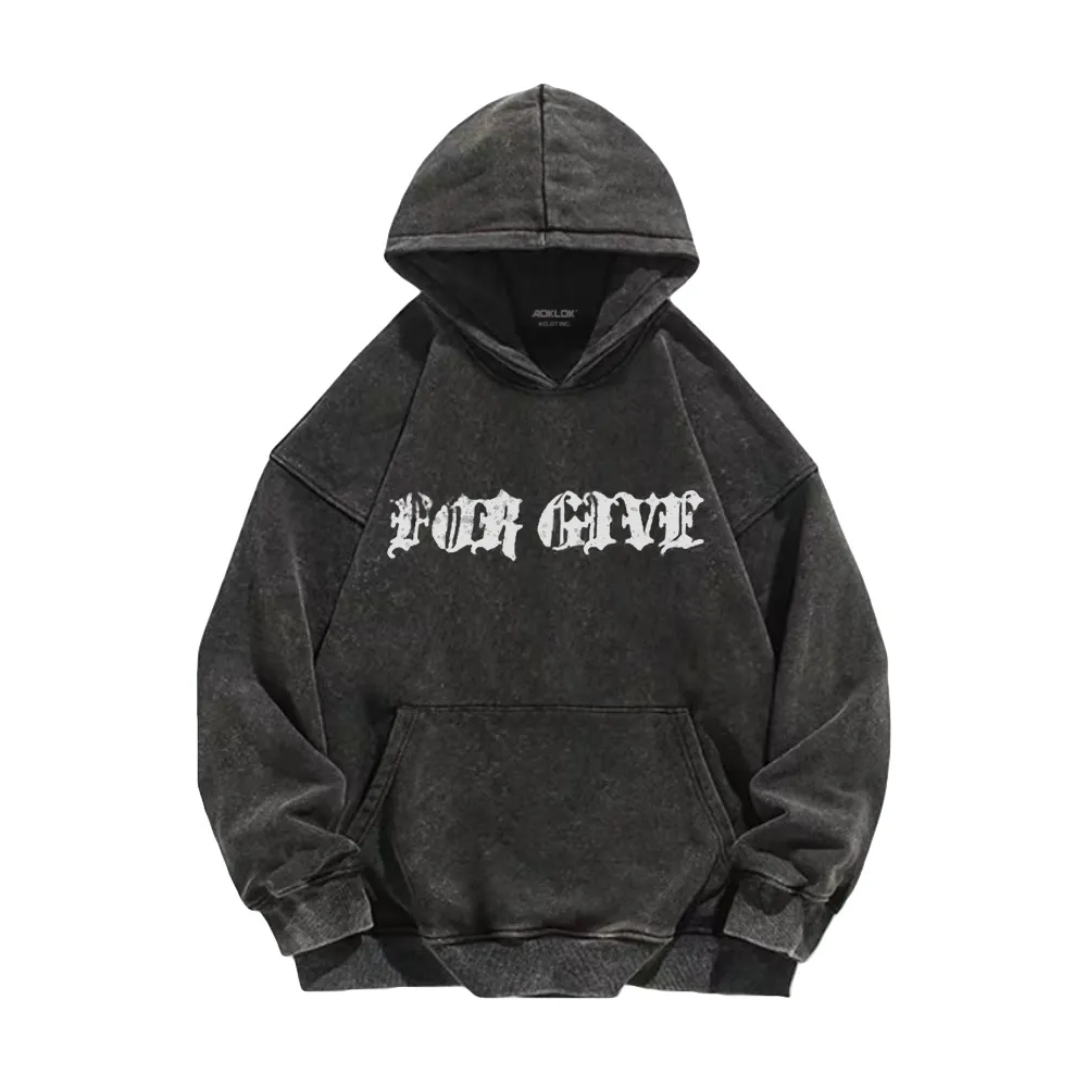 High Street Angel Rose Washed Hoodie