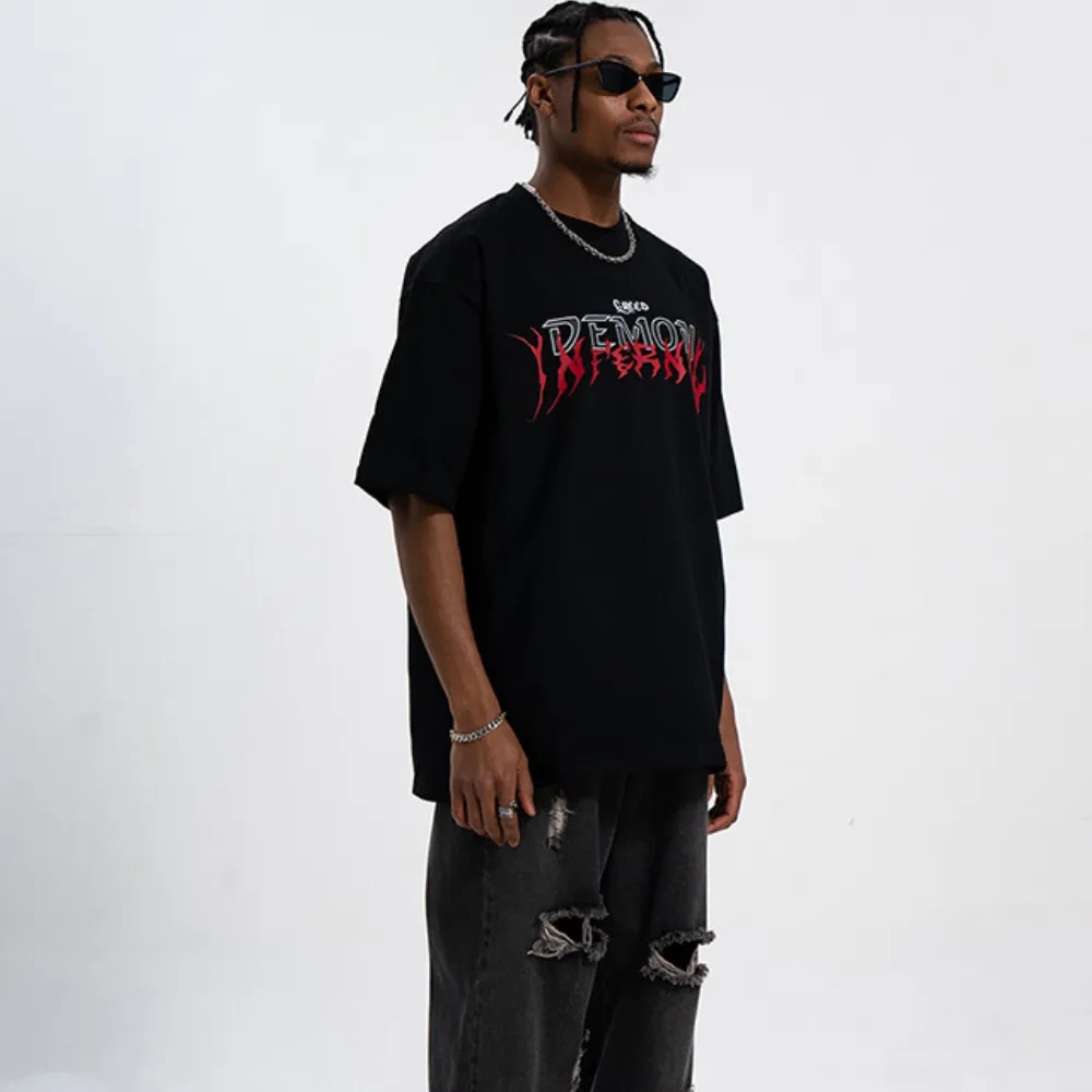 High Street Goth Lettering T-Shirt
