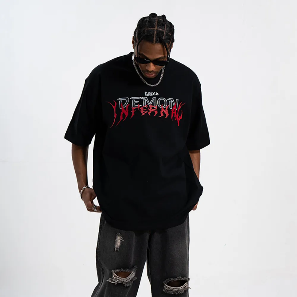 High Street Goth Lettering T-Shirt
