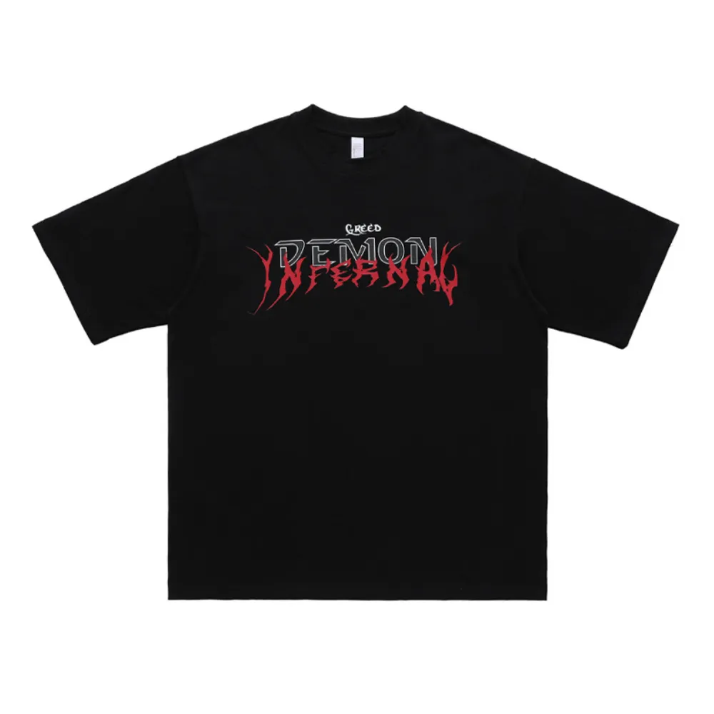 High Street Goth Lettering T-Shirt