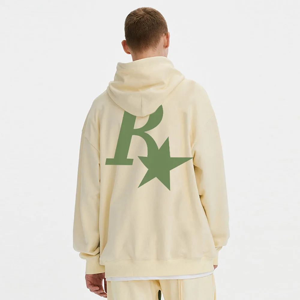 High Street R Star Letter Hoodie