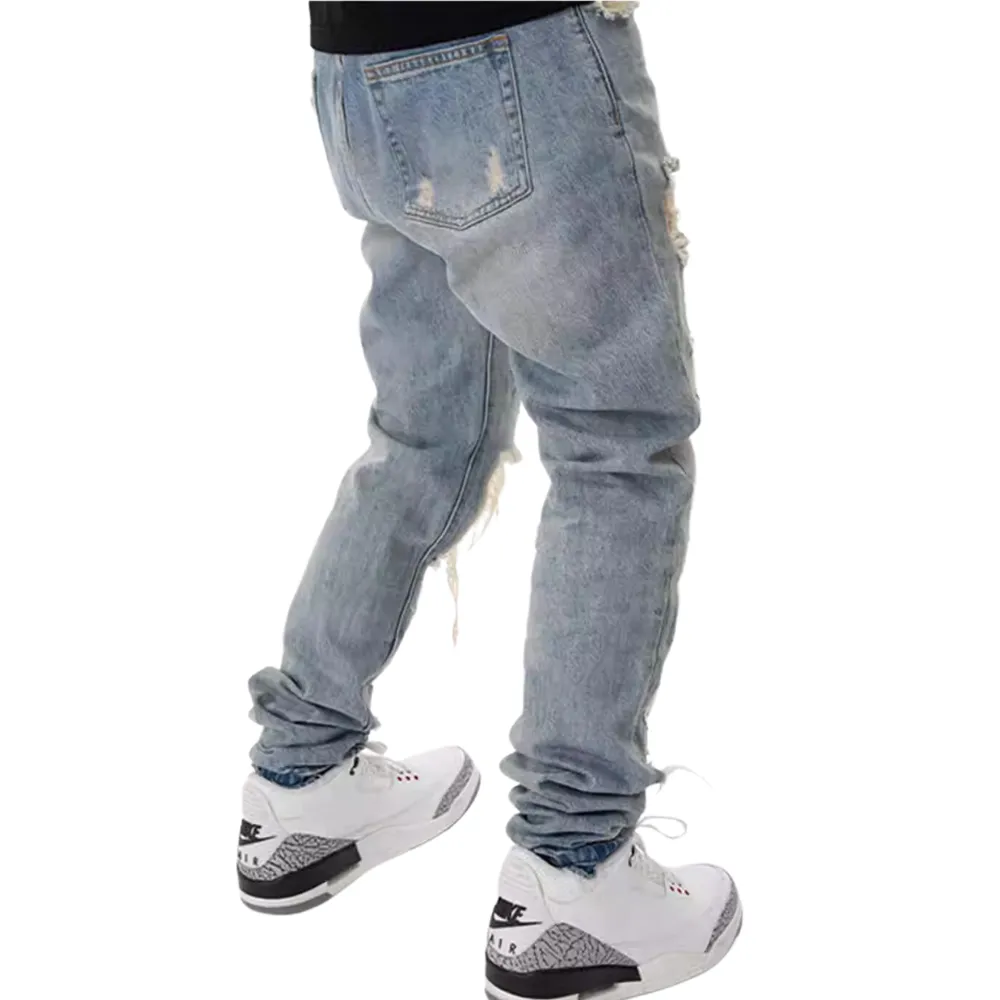 High Street Washed Ripped Jeans
