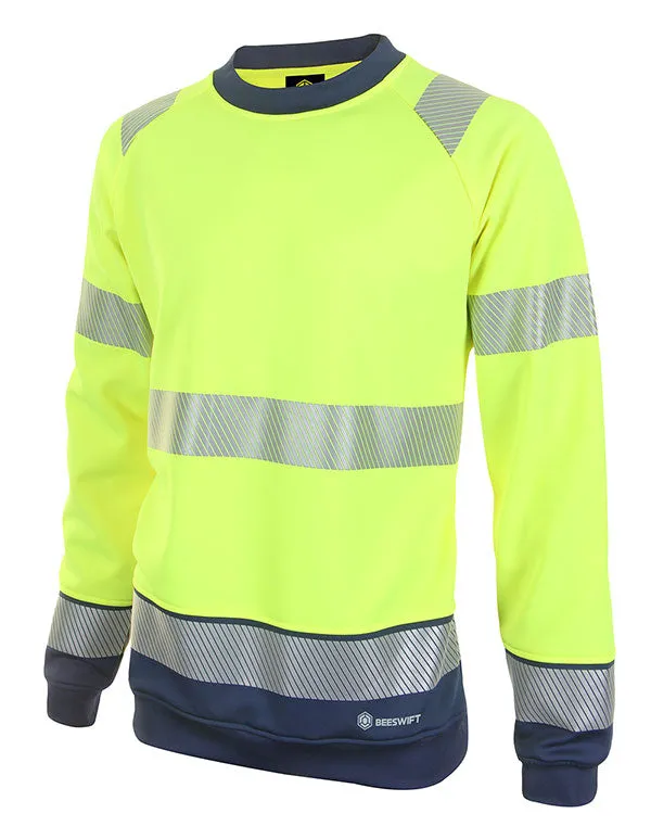 HIVIS TWO TONE SWEATSHIRT
