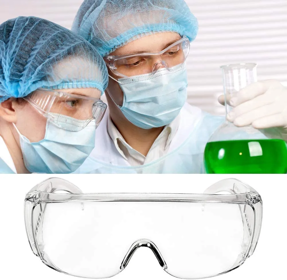 Homlly Protective Safety Medical Goggles (2pcs)