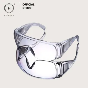 Homlly Protective Safety Medical Goggles (2pcs)