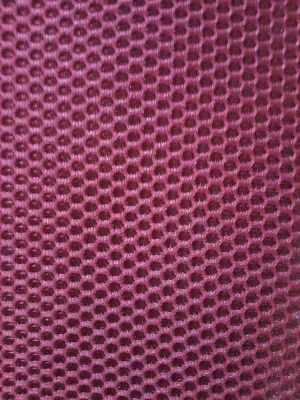Honey Comb Lining Maroon 140 cm
