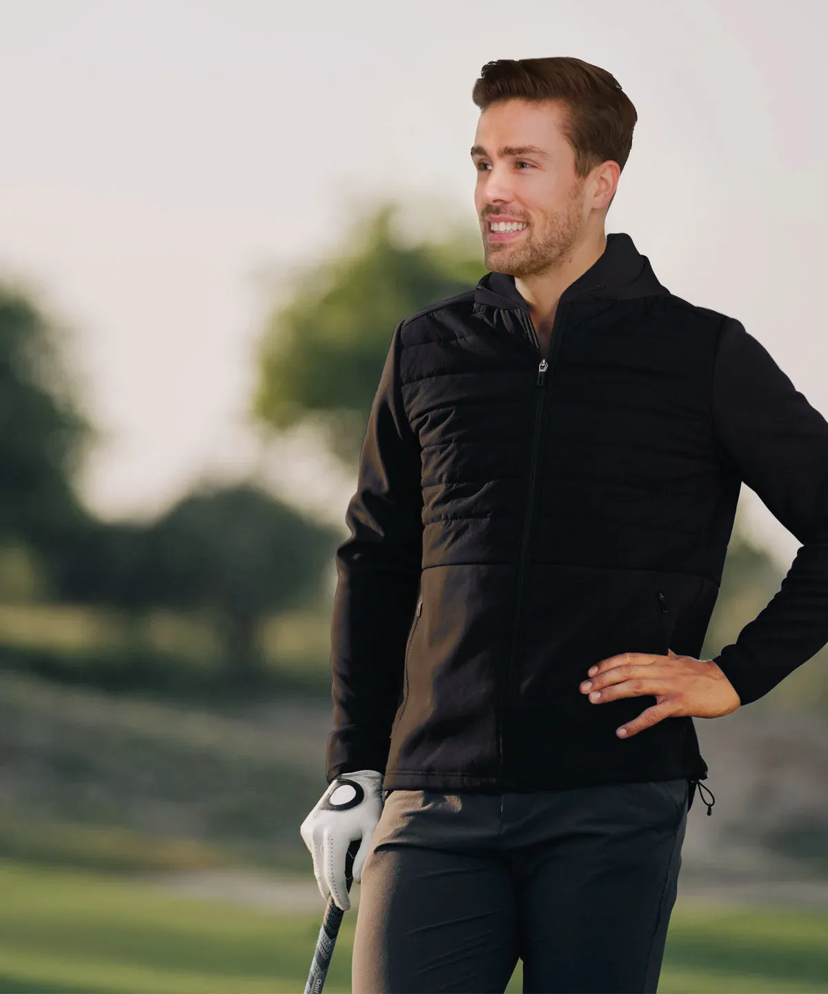 Hybrid Tech Full-Zip Jacket