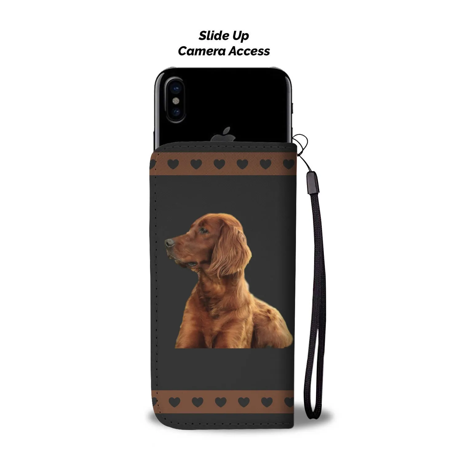 Irish Setter Phone Case Wallet