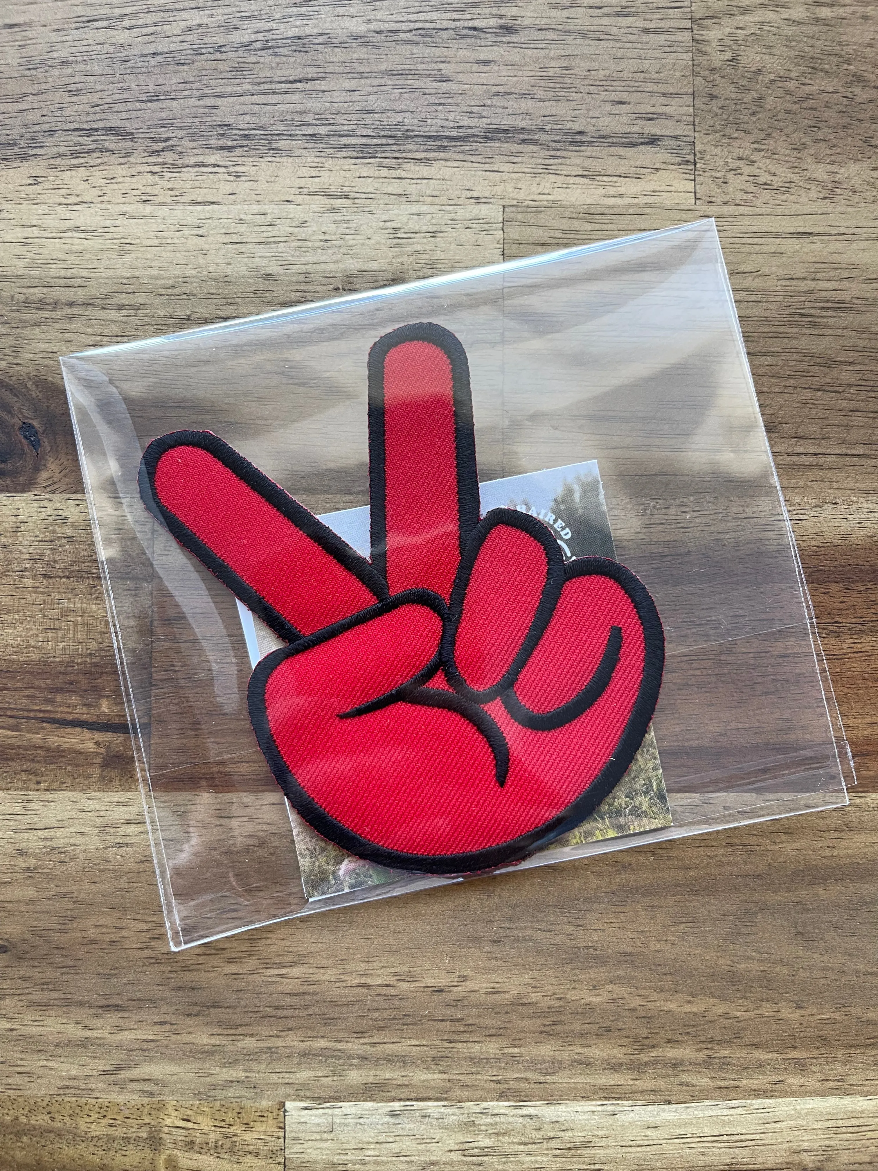 Iron on patch
