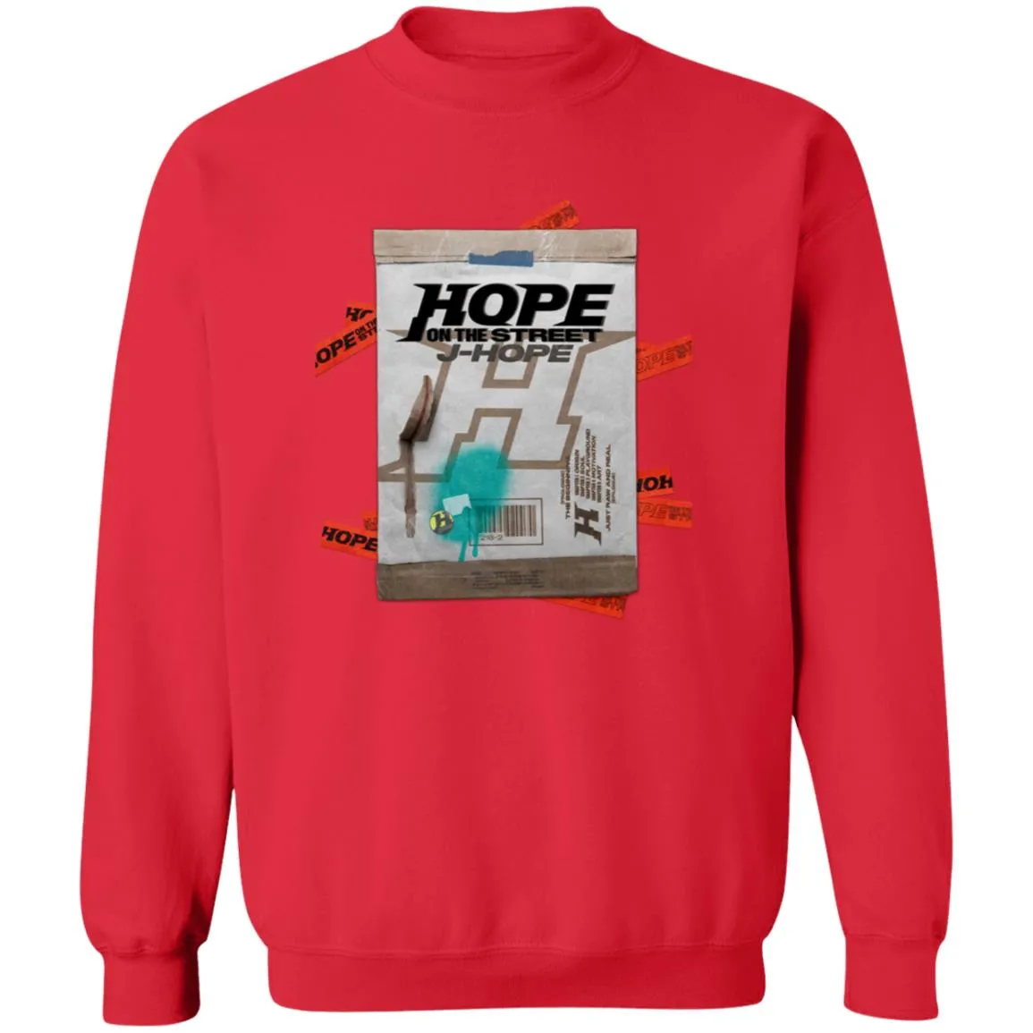 J-Hope Hope on the Street Crewneck Sweatshirt