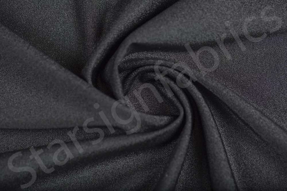 Japanese Style Plain Knitted Lining Fabric Evening Dress Fabric