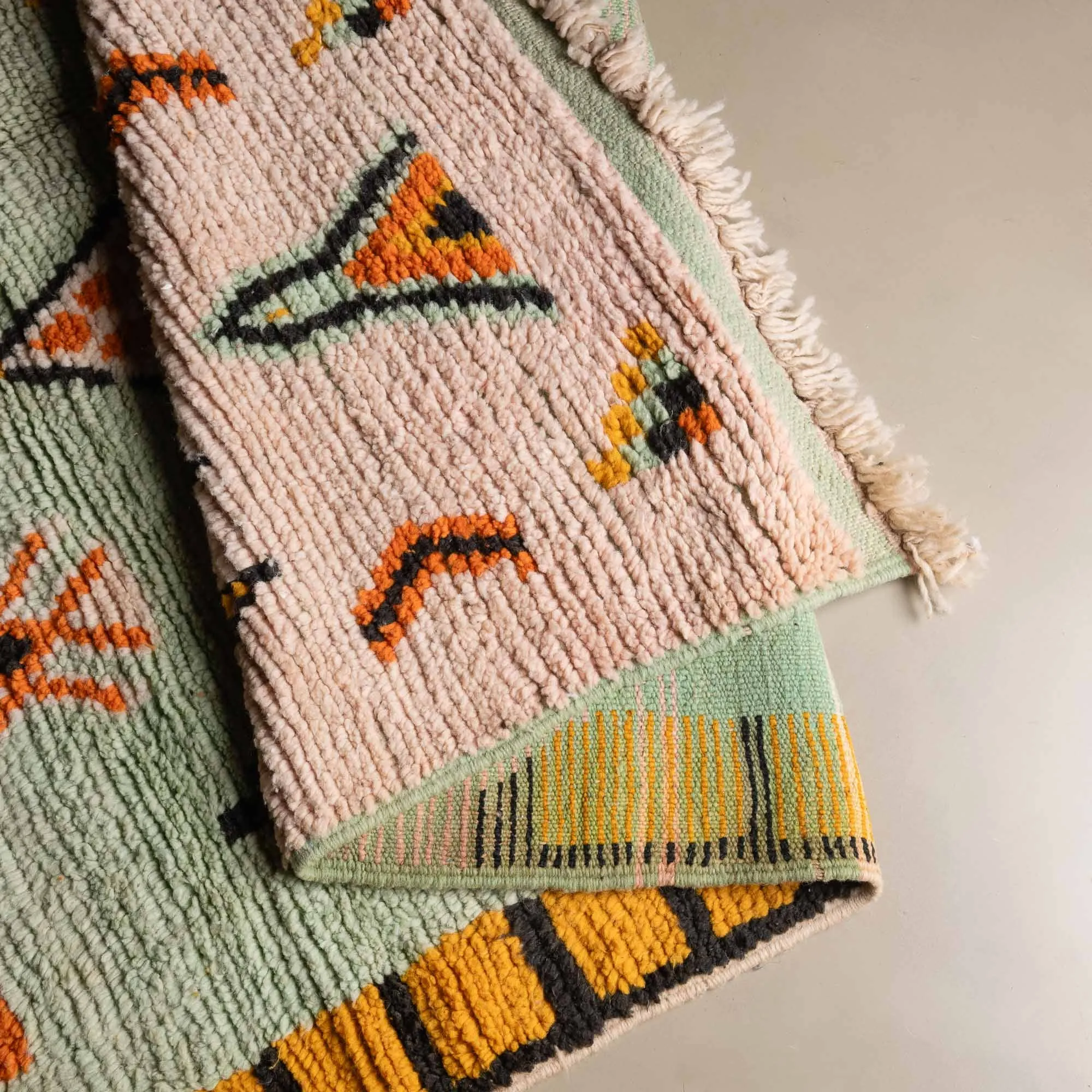 Jariss - vintage boujad rug