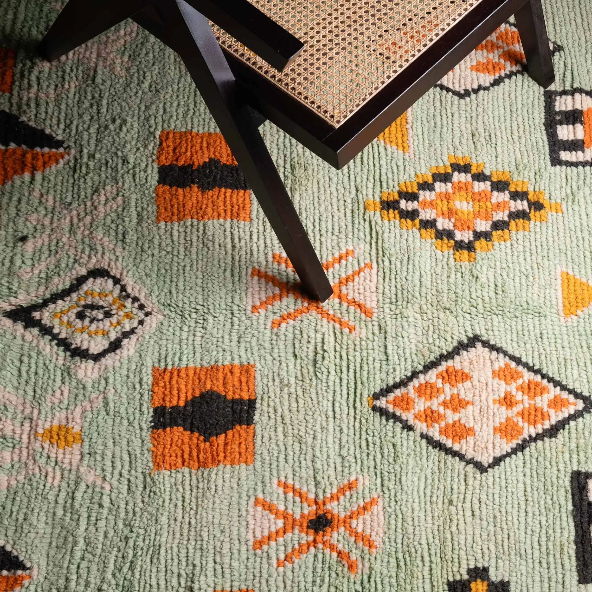Jariss - vintage boujad rug