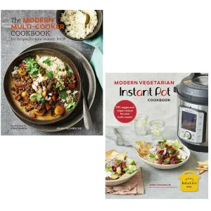 Jenny Tschiesche 2 Books Collection Set(Modern Vegetarian Instant Pot, Multi cook)