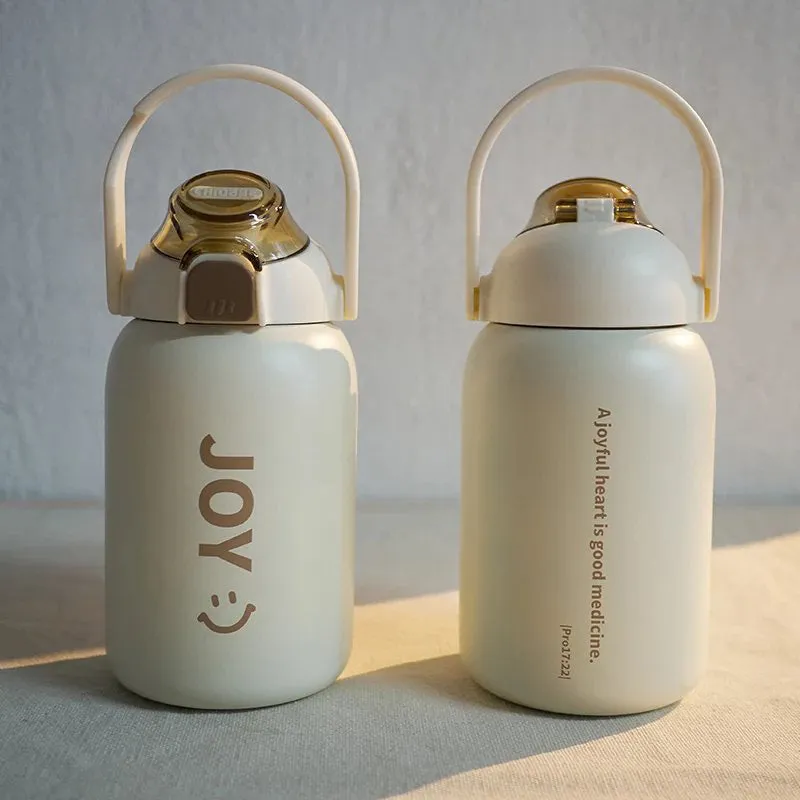 Joy (off white) {Travel Tumbler}