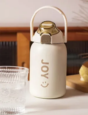 Joy (off white) {Travel Tumbler}