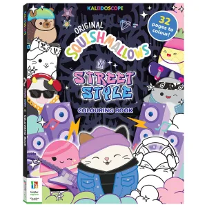 Kaleidoscope Squishmallows Colouring Book Street Style
