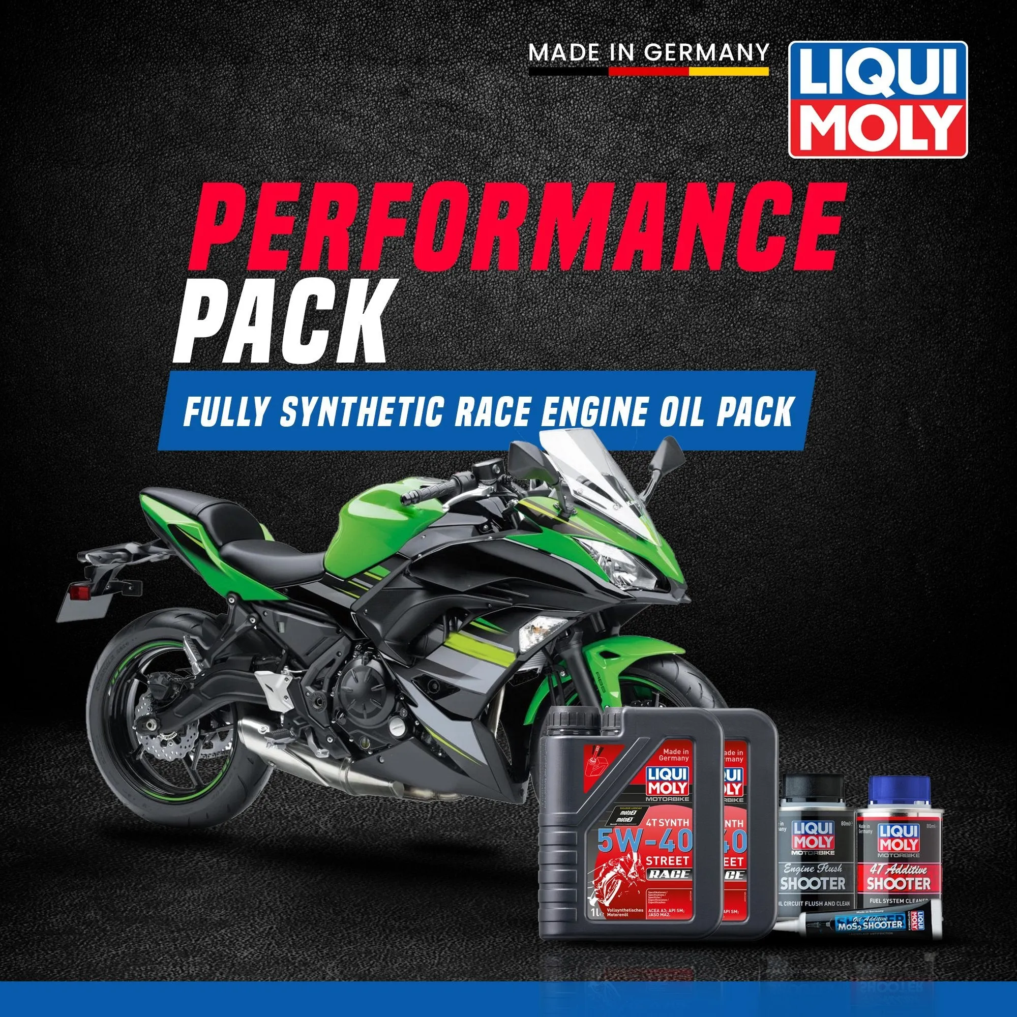 Kawasaki Ninja 650 engine oil Performance Pack
