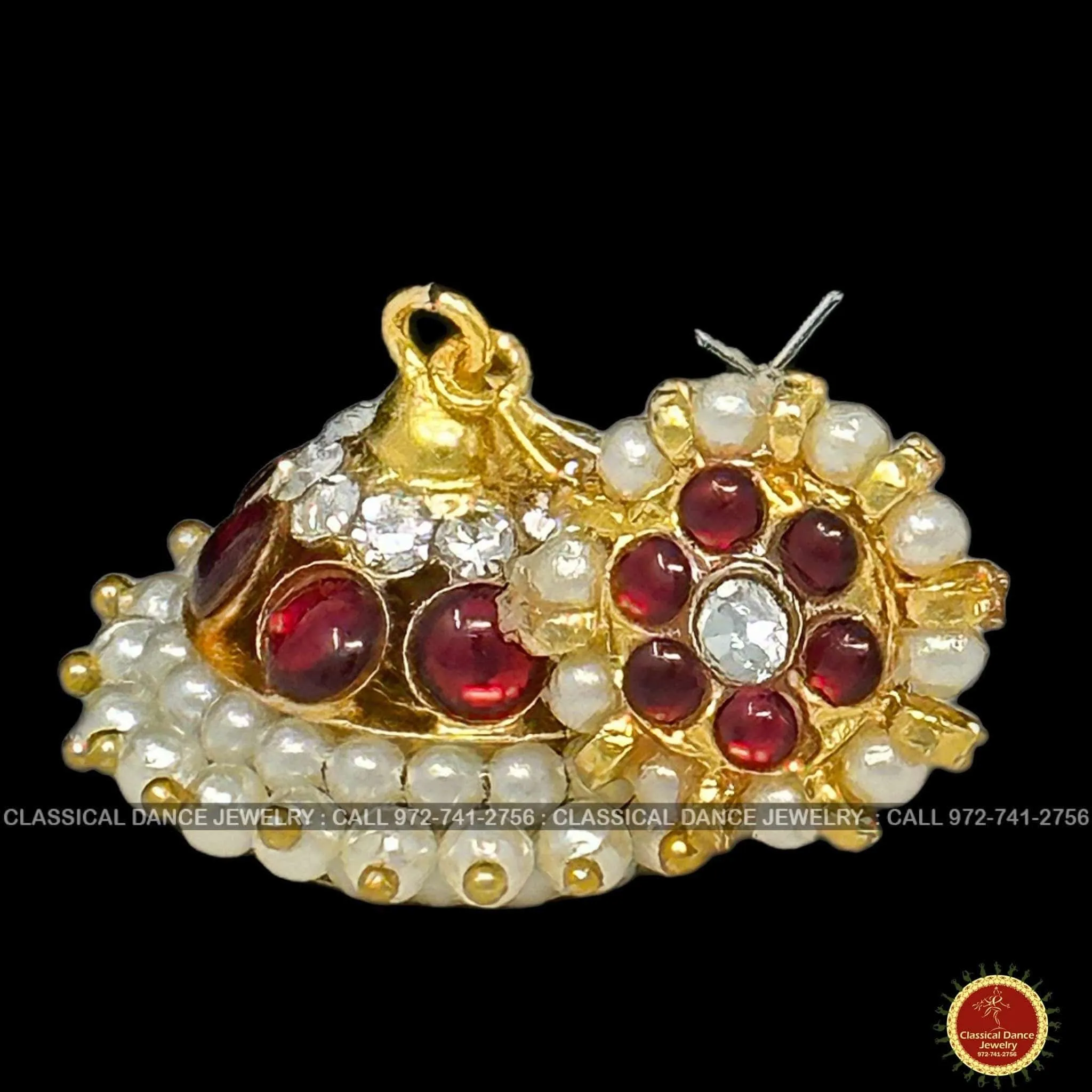 Kemp Temple Indian Jewelry Choker | Short Necklace | Bharatnatyam Kuchipudi Parties Engagement Weddings | Classical Dance Jewelry