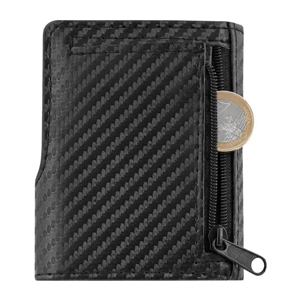 KH Security Geldbeutel RFID Purse Carbon Wallet Deluxe