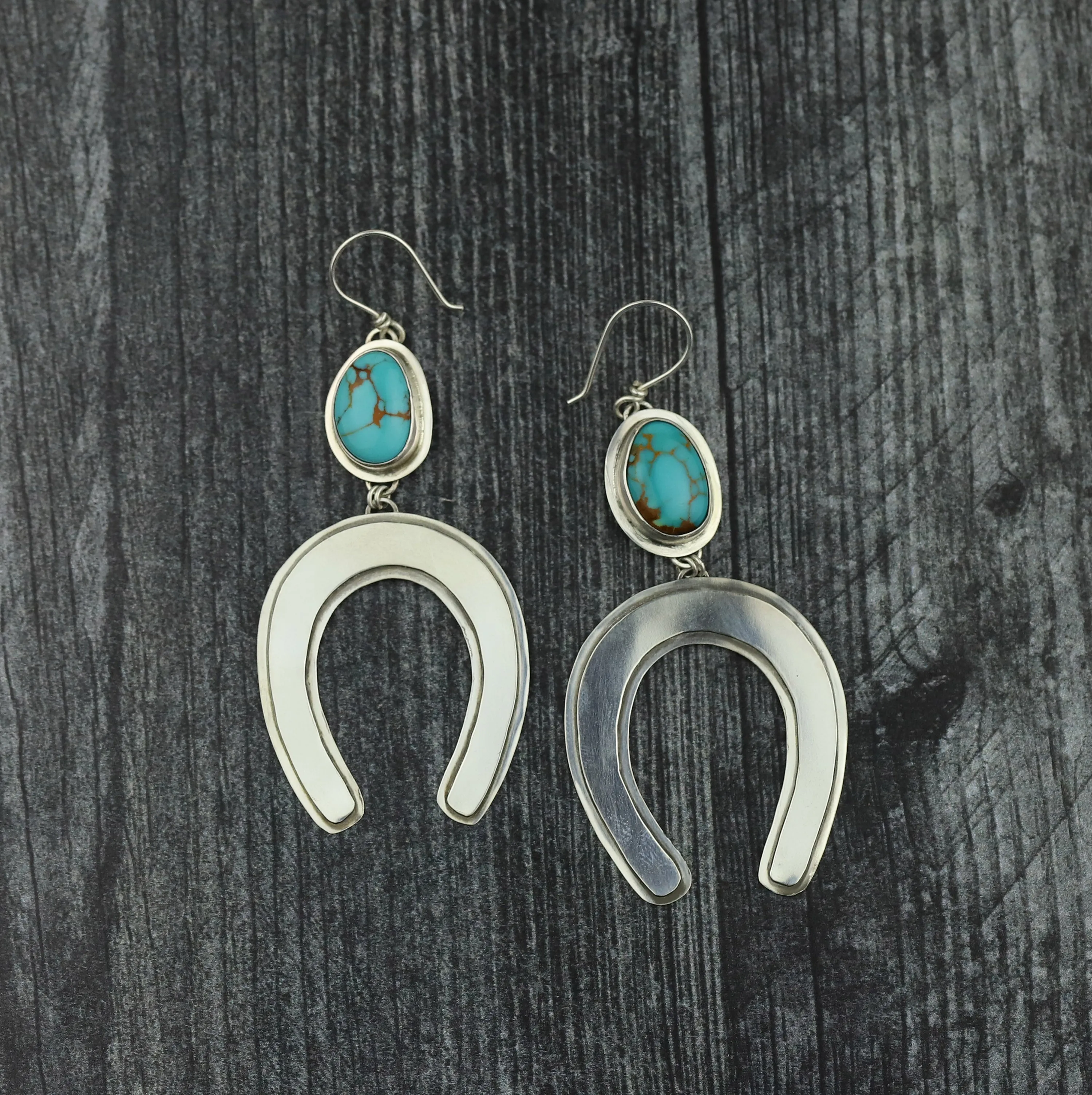 Kingman Lucky Horseshoe Earring No.2