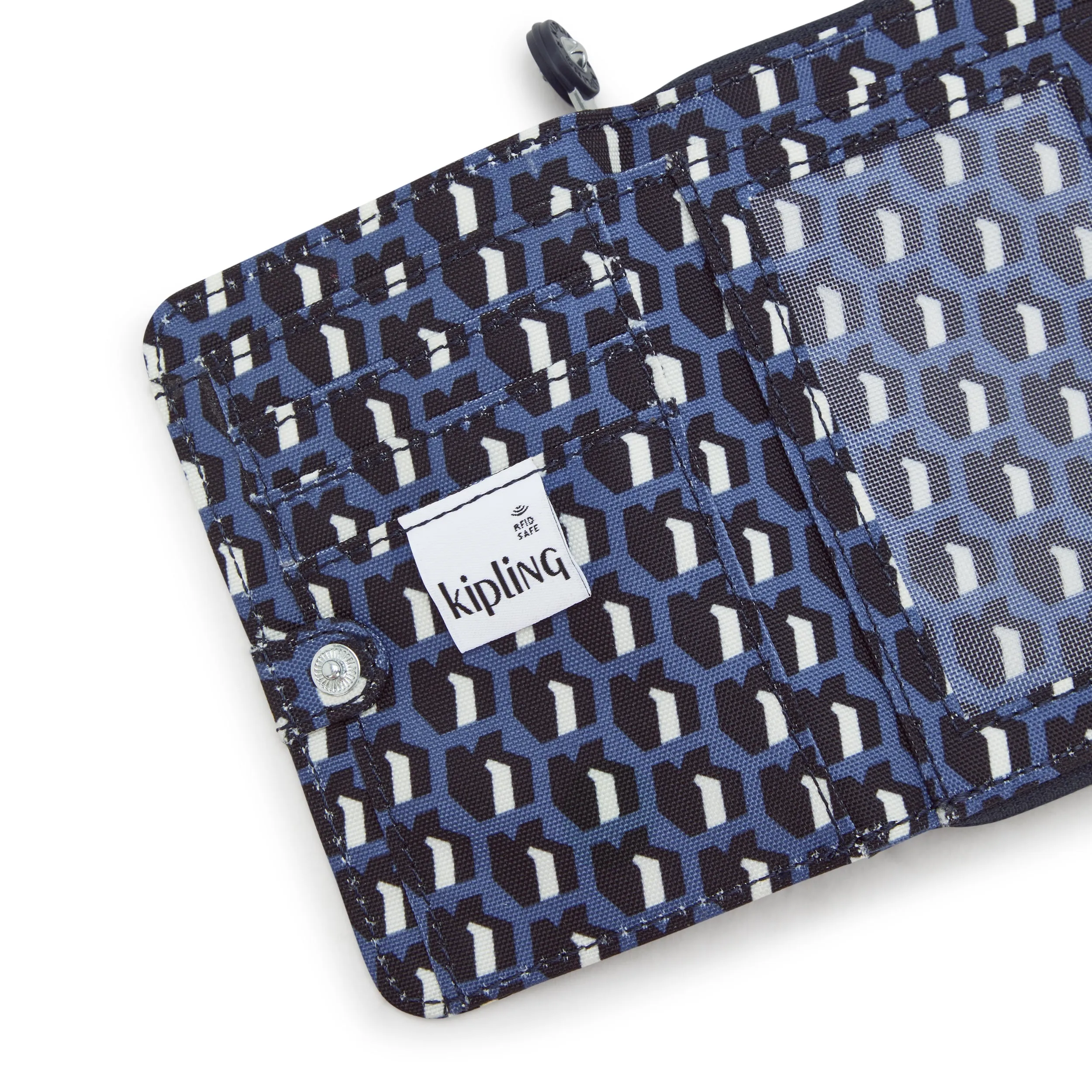 Kipling Money Love 3D K Blue Medium Wallet I6791-4JS