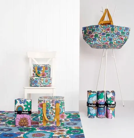 KOLLAB Cooler Bag - Ocean Floral