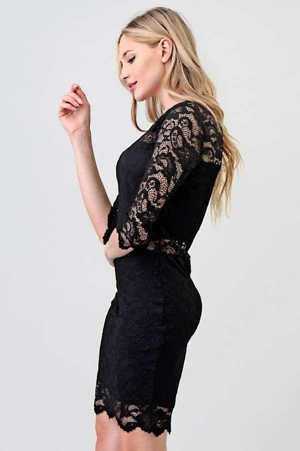 Lace Lining Dress