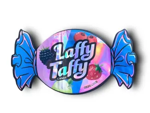 Laffy Taffy Candy Mylar Bag 3.5 Grams.