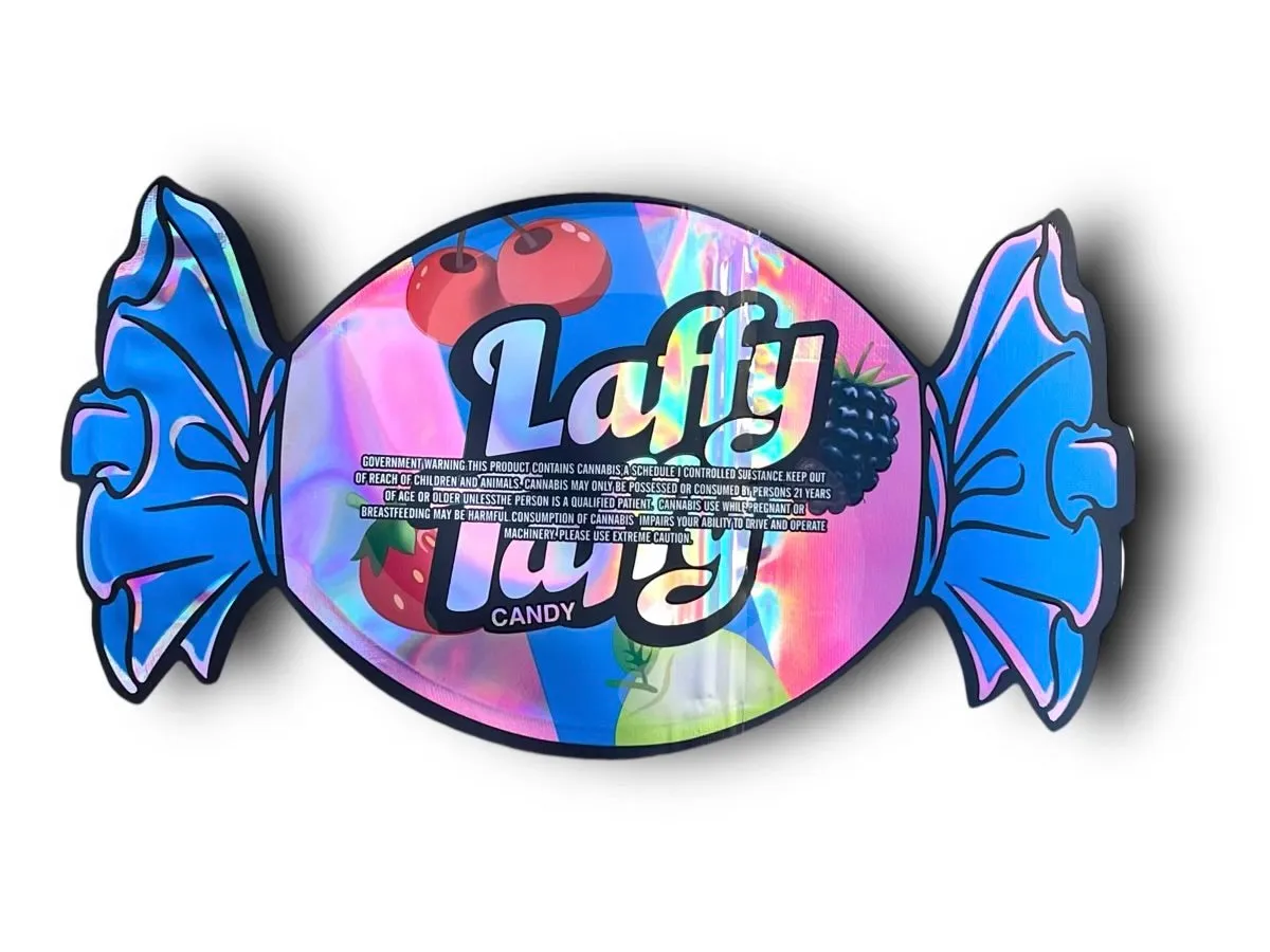 Laffy Taffy Candy Mylar Bag 3.5 Grams.