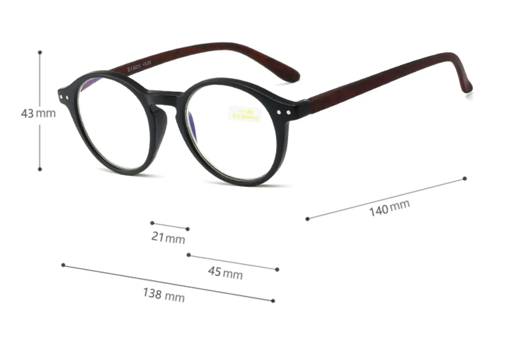 Lentes Anti Fatiga Blue Light Blocking TR90 Cavill Clark Kent Unisex Eyewear