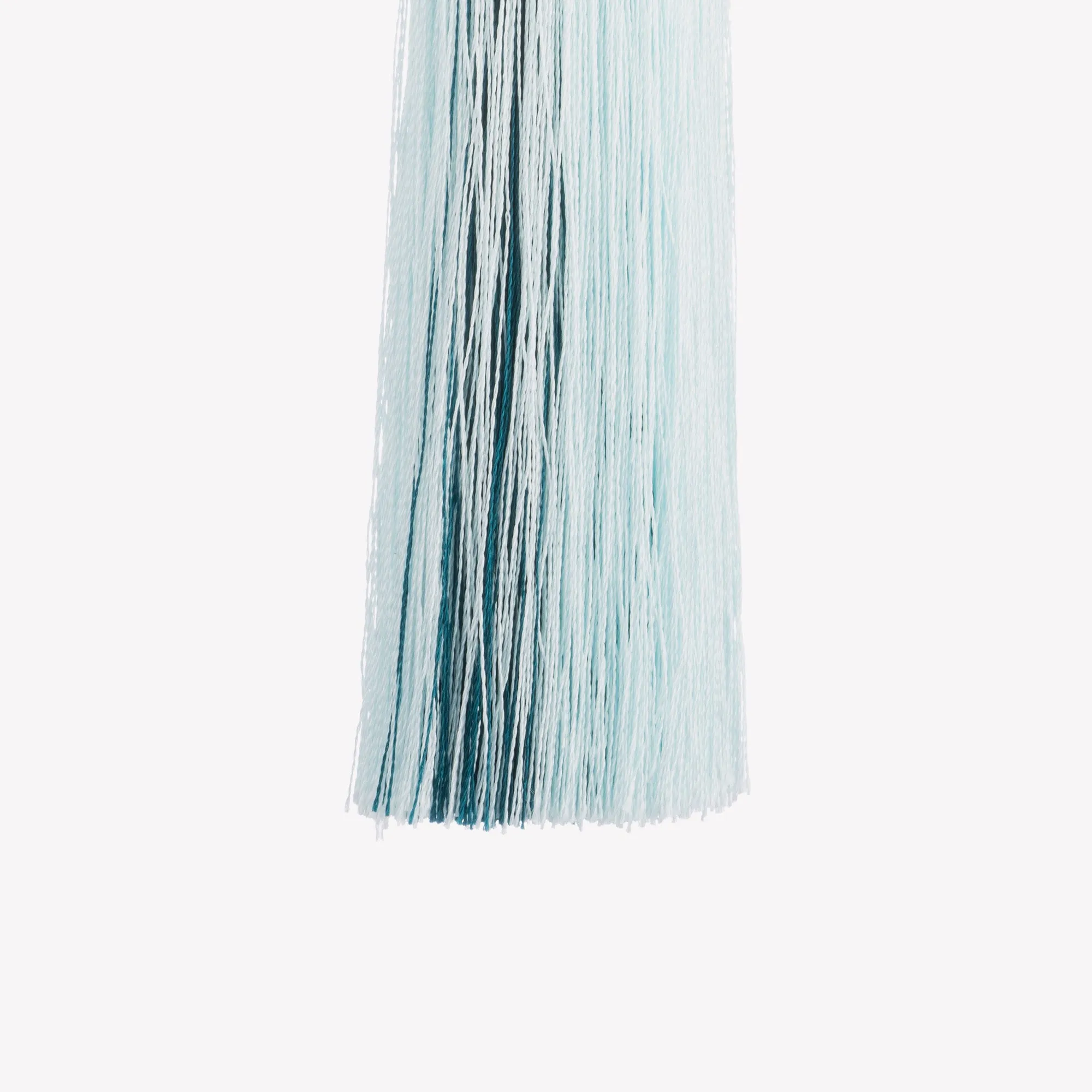 LONG SILK TASSEL EARRING