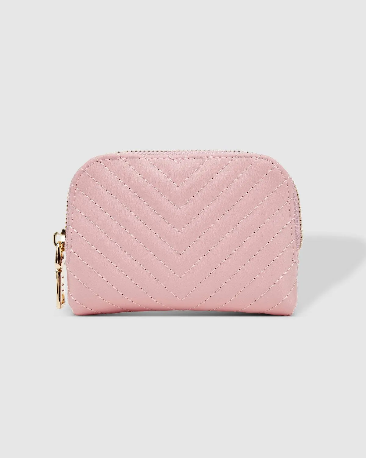LOUENHIDE Nina Quilted Purse - Pale Pink