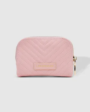 LOUENHIDE Nina Quilted Purse - Pale Pink