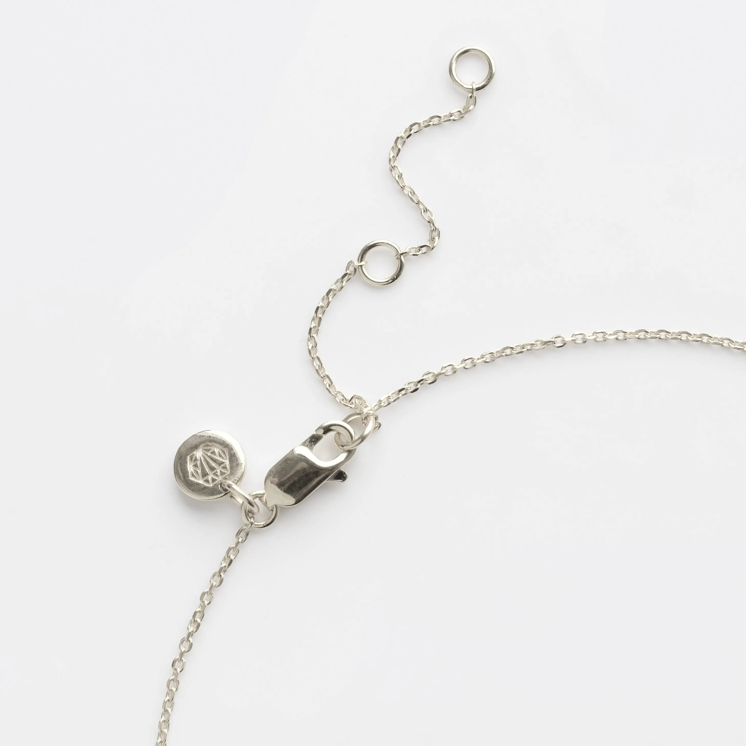Louise Thompson Lucky Diamond Initial Necklace