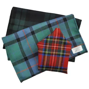 MacRae Hunting Modern Tartan Pocket Square